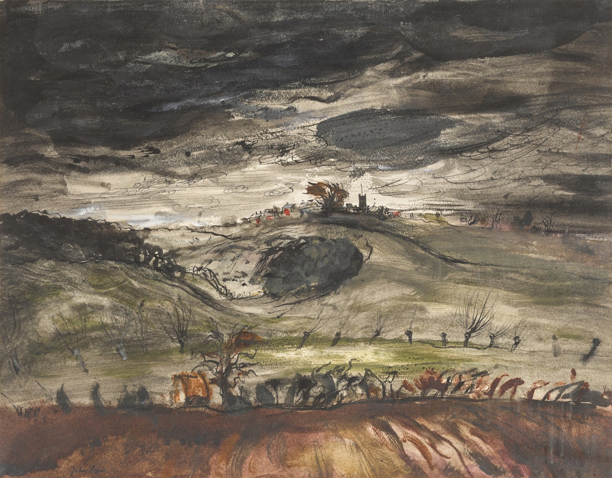 Stonesfield, Oxfordshire by John Piper