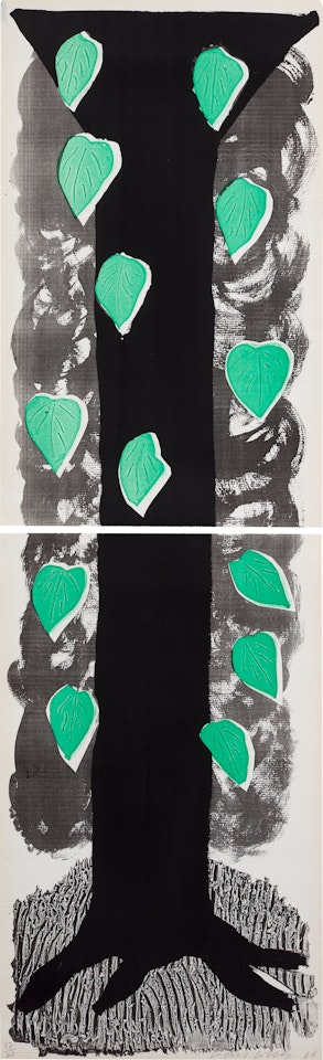 The Tall Tree by David Hockney