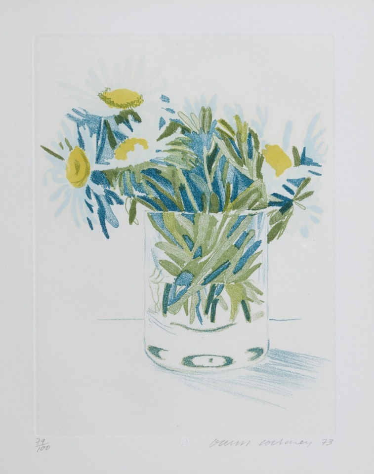 Marguerites by David Hockney