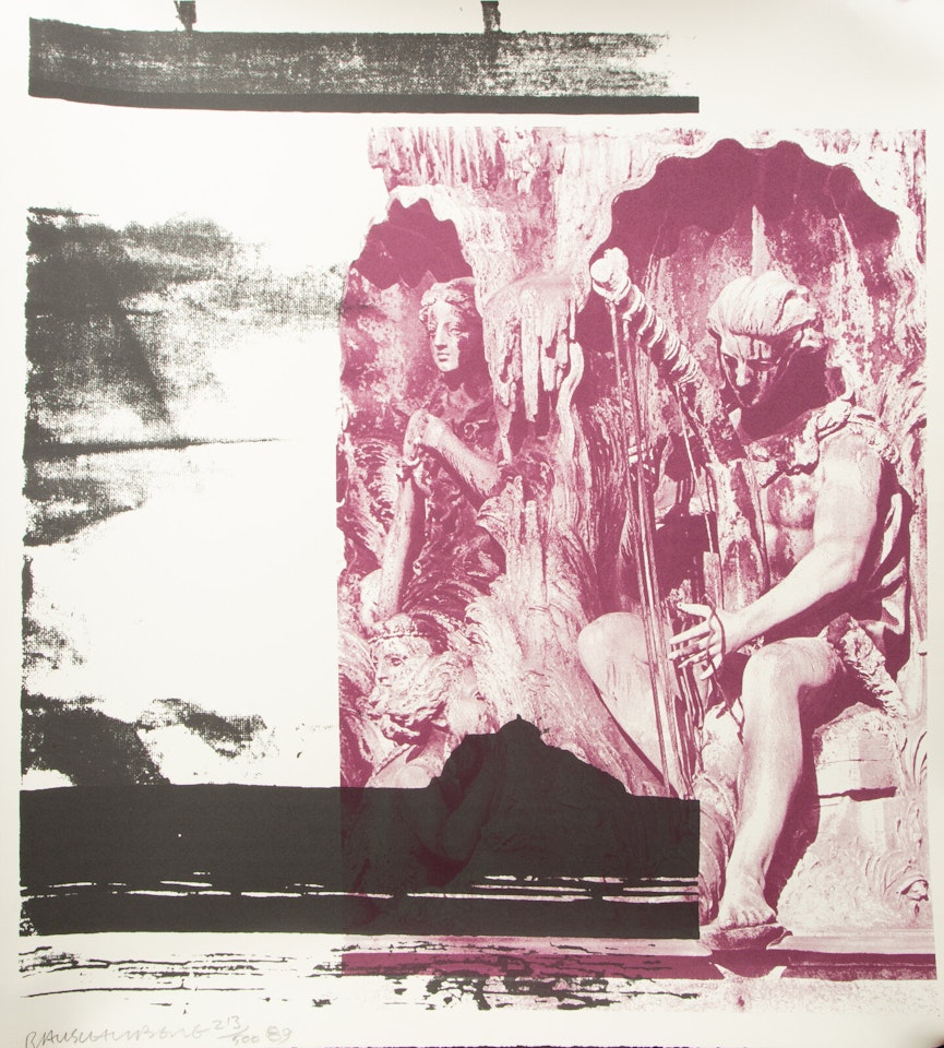 Broken Harp/Untitled (Harp) by Robert Rauschenberg