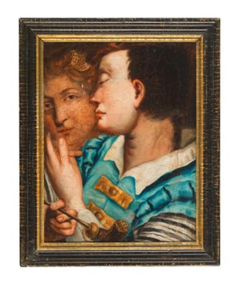 Two figures by Flemish School