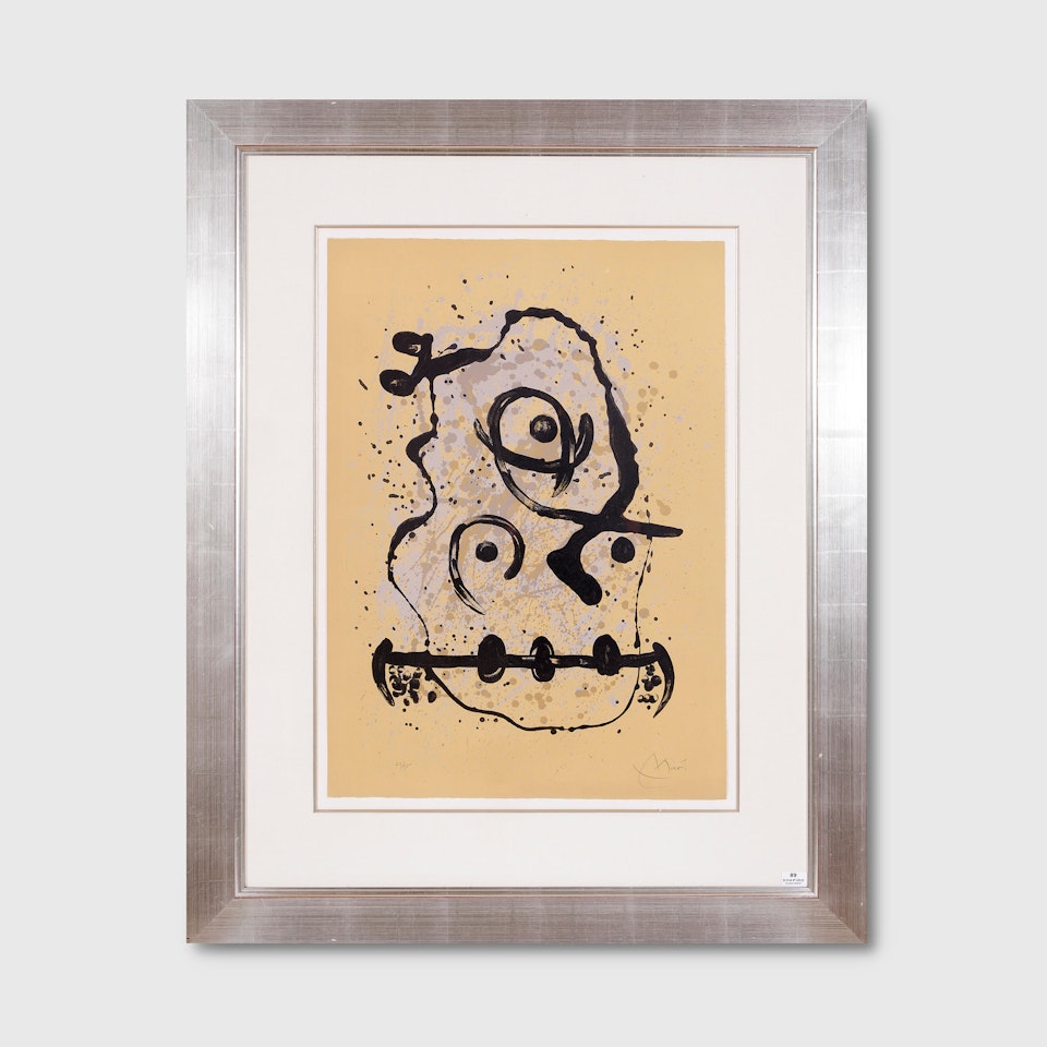 L"Homme Polyglot-Sable by Joan Miró