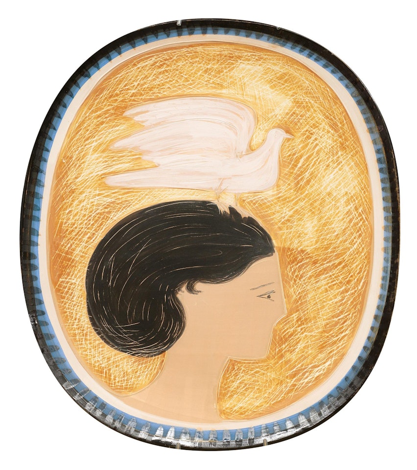 La messagère blonde by André Brasilier