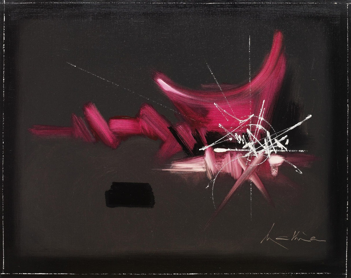 Éleusia Hommage à Mathieu , Galerie Élégance, Taipei by Georges Mathieu