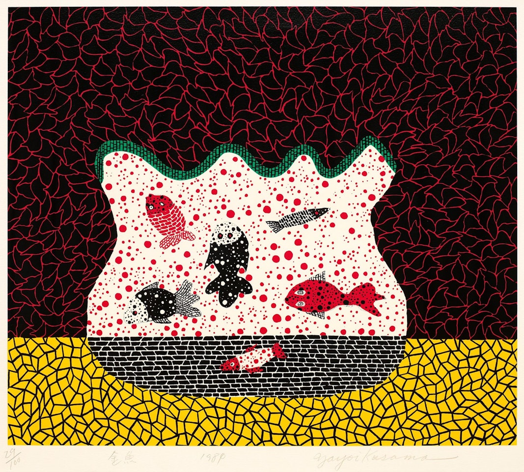 Goldfish Bowl by Yayoi Kusama