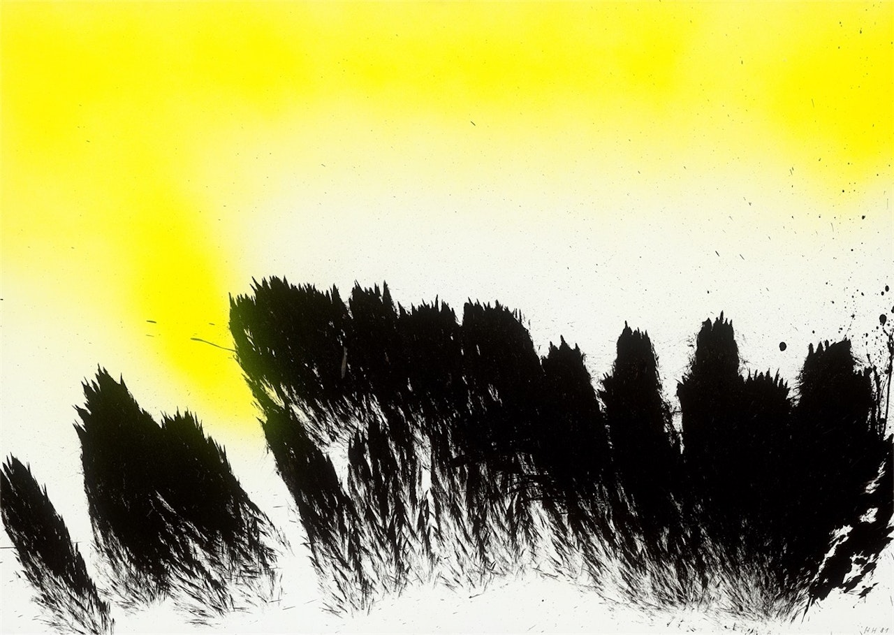 ”P40-1981-H20” by Hans Hartung