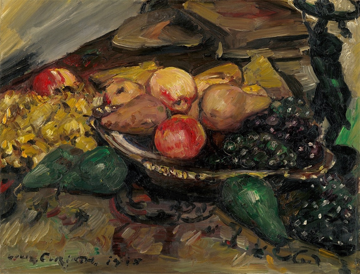 ”Früchtestilleben” by Lovis Corinth