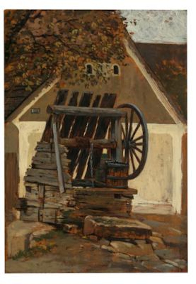 A Water Well by Theodor von Hörmann