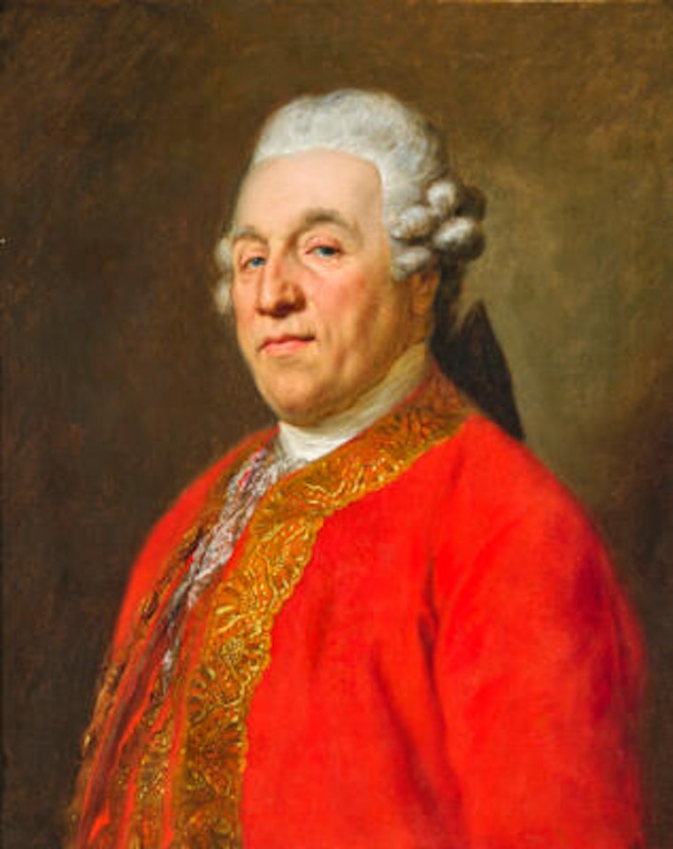 Portrait of a nobleman by English School