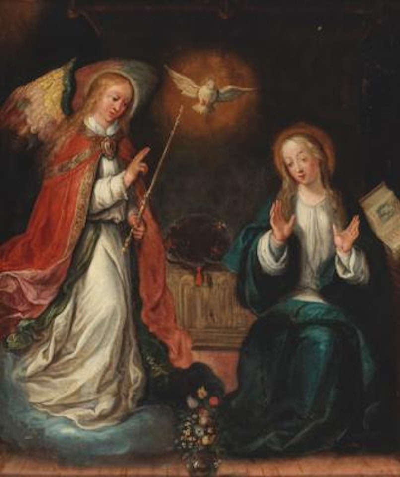 The Annunciation by Frans Francken II