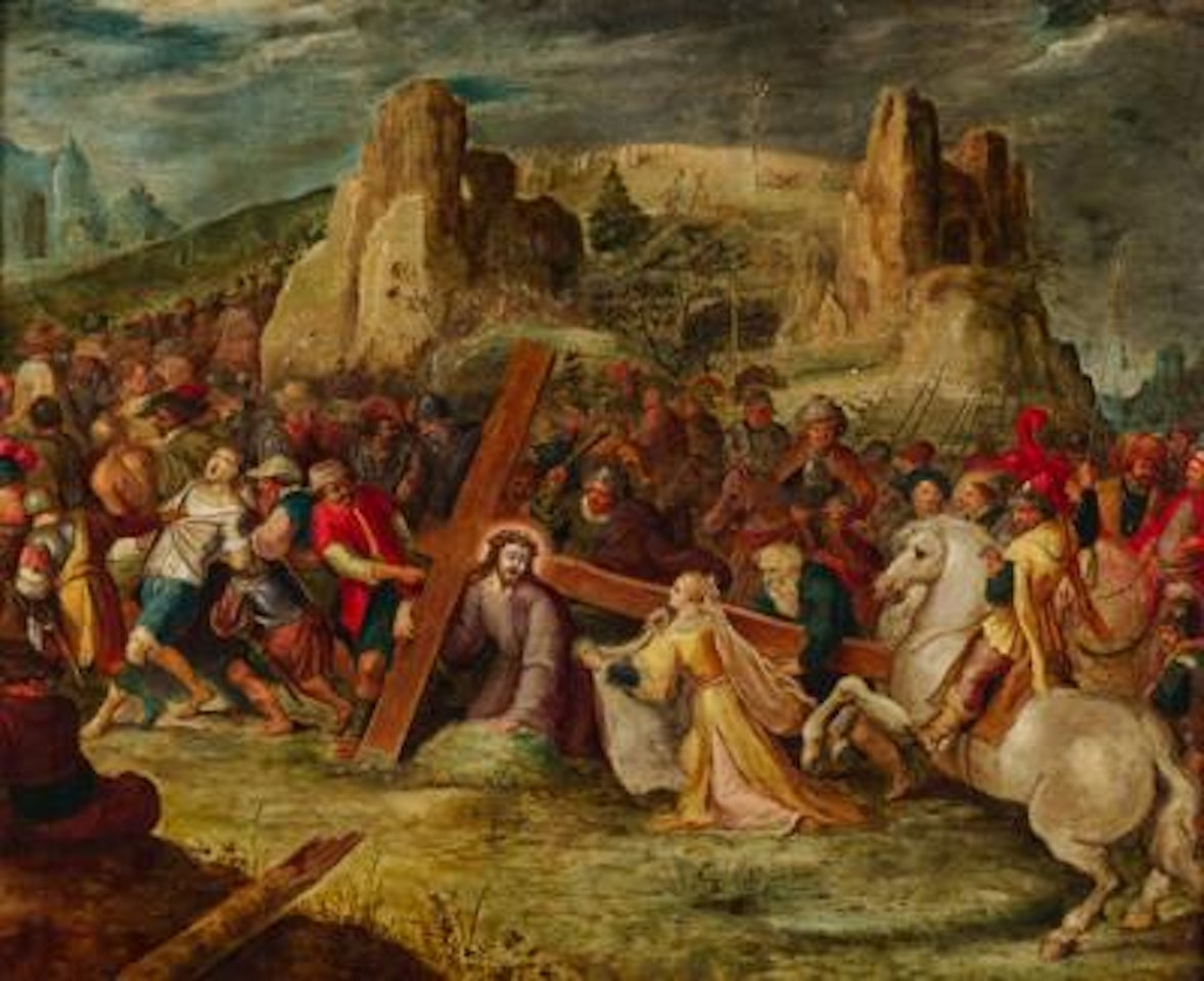 Christ with the Veil of Saint Veronica by Frans Francken II