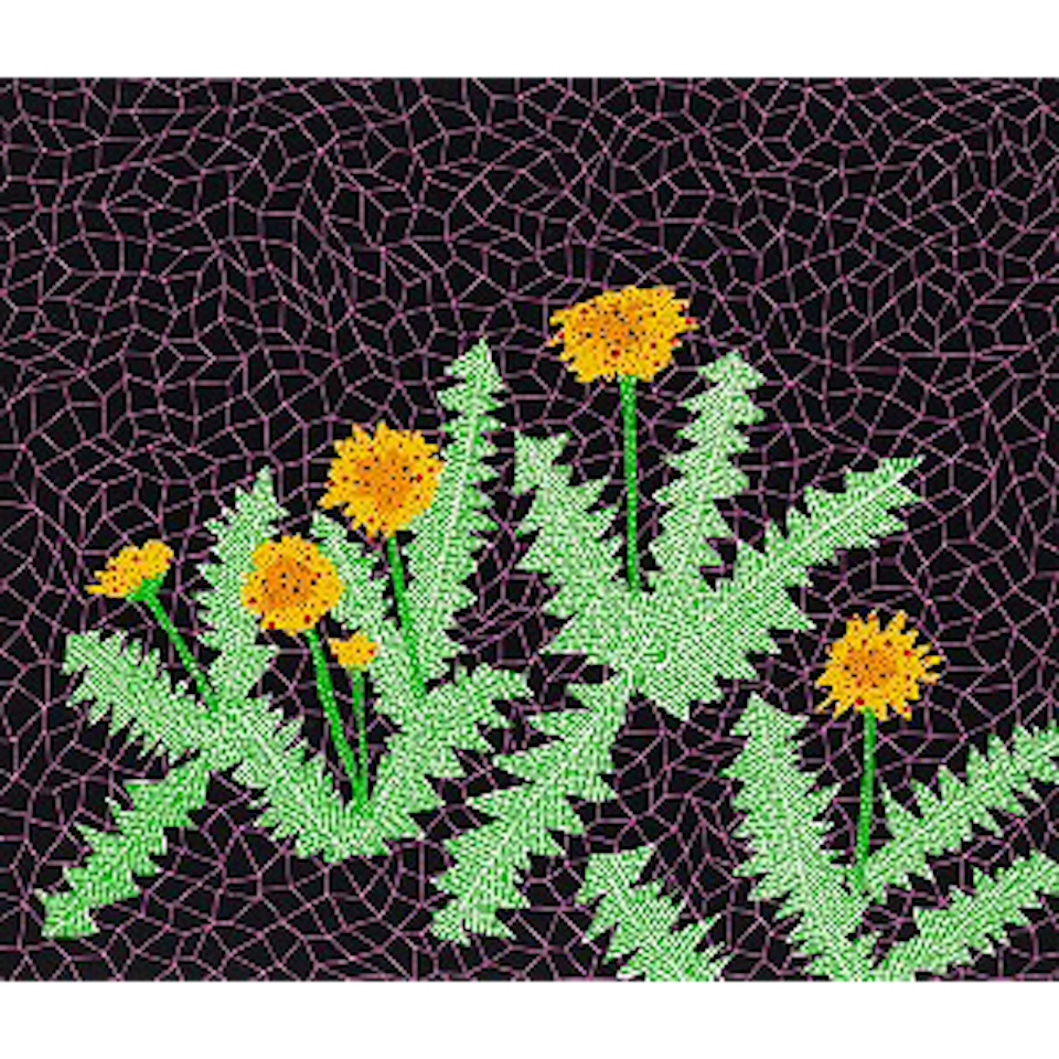 DANDELIONS (Kusama 85) by Yayoi Kusama
