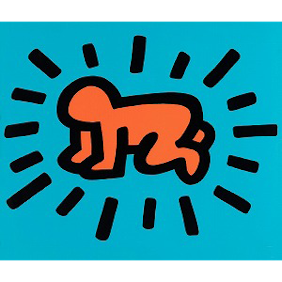 Radiant Baby from Icons series (Littmann P. 170) by Keith Haring