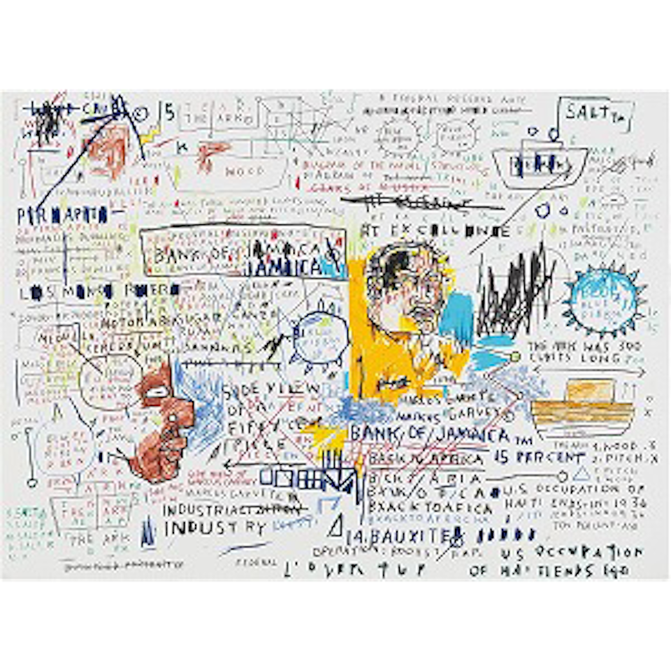 50 Cent Piece by After Jean-Michel Basquiat