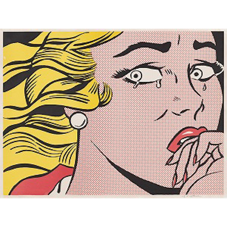 Crying Girl (Corlett Ⅱ.1) by Roy Lichtenstein