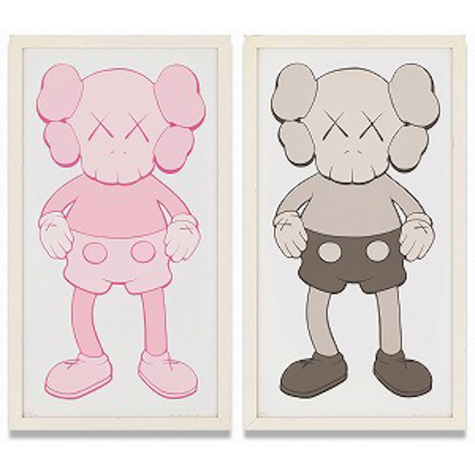 COMPANION (Pink, Gray) by Kaws