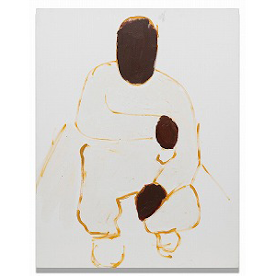 Untitled (Seated Figure) by Henry Taylor