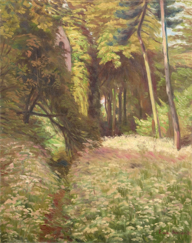 Aux Templiers à Montmorency by Emile Bernard
