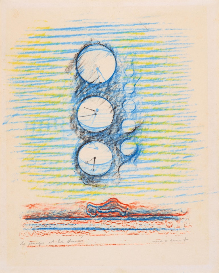 Le temps et la durée (Die Zeit und die Dauer) by Max Ernst