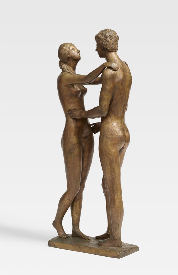Liebespaar, unbekleidet by Gerhard Marcks
