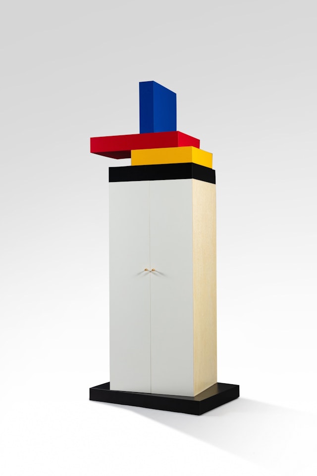 La Torre di Rietveld cupboard, Ruins series by Ettore Sottsass
