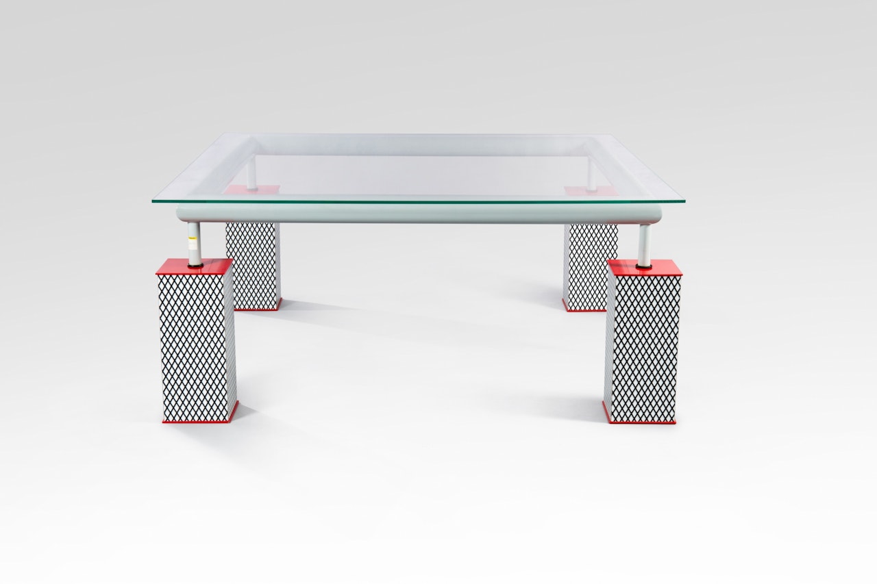 Mandarin table by Ettore Sottsass