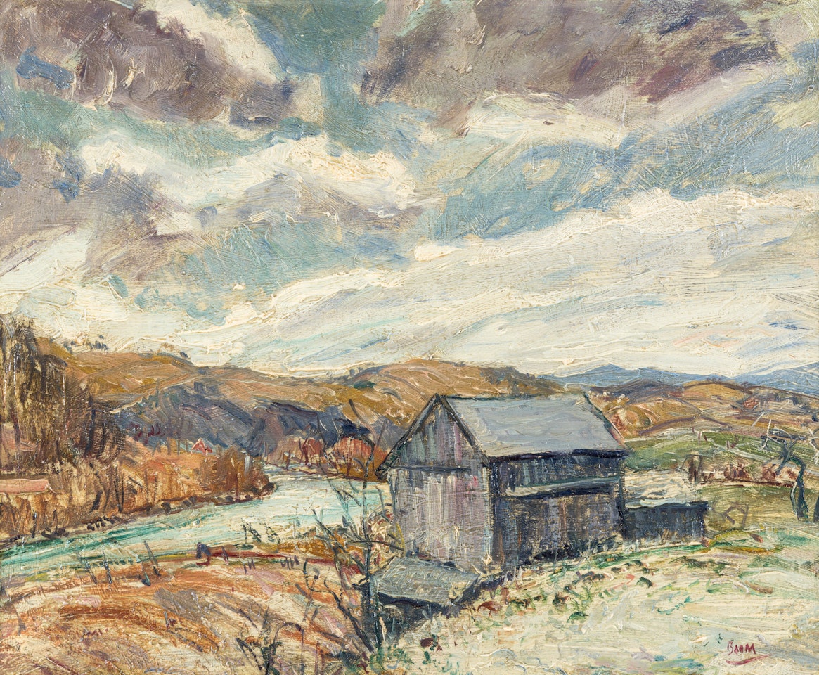 Rural Homestead by Walter Emerson Baum