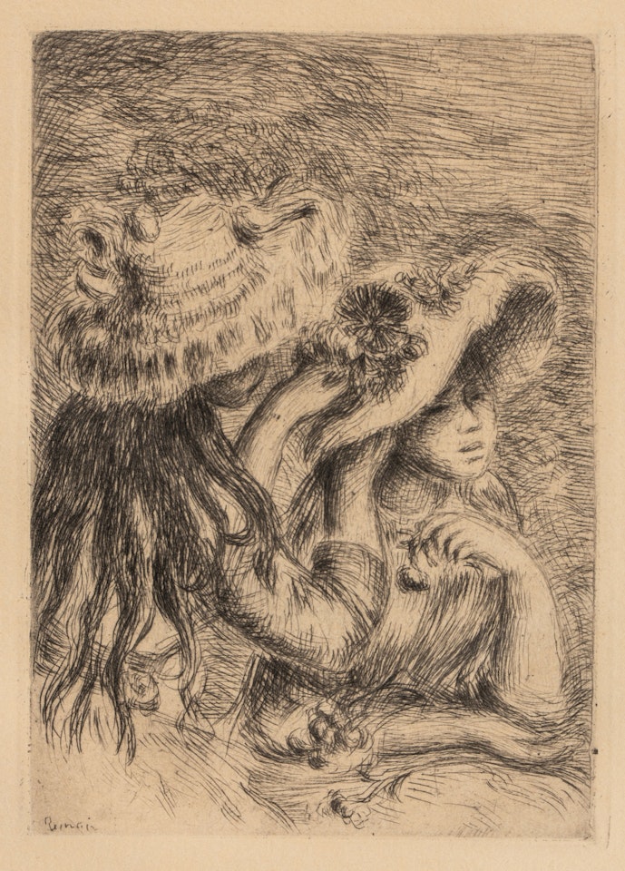 Le Chapeau Epingle by Pierre-Auguste Renoir
