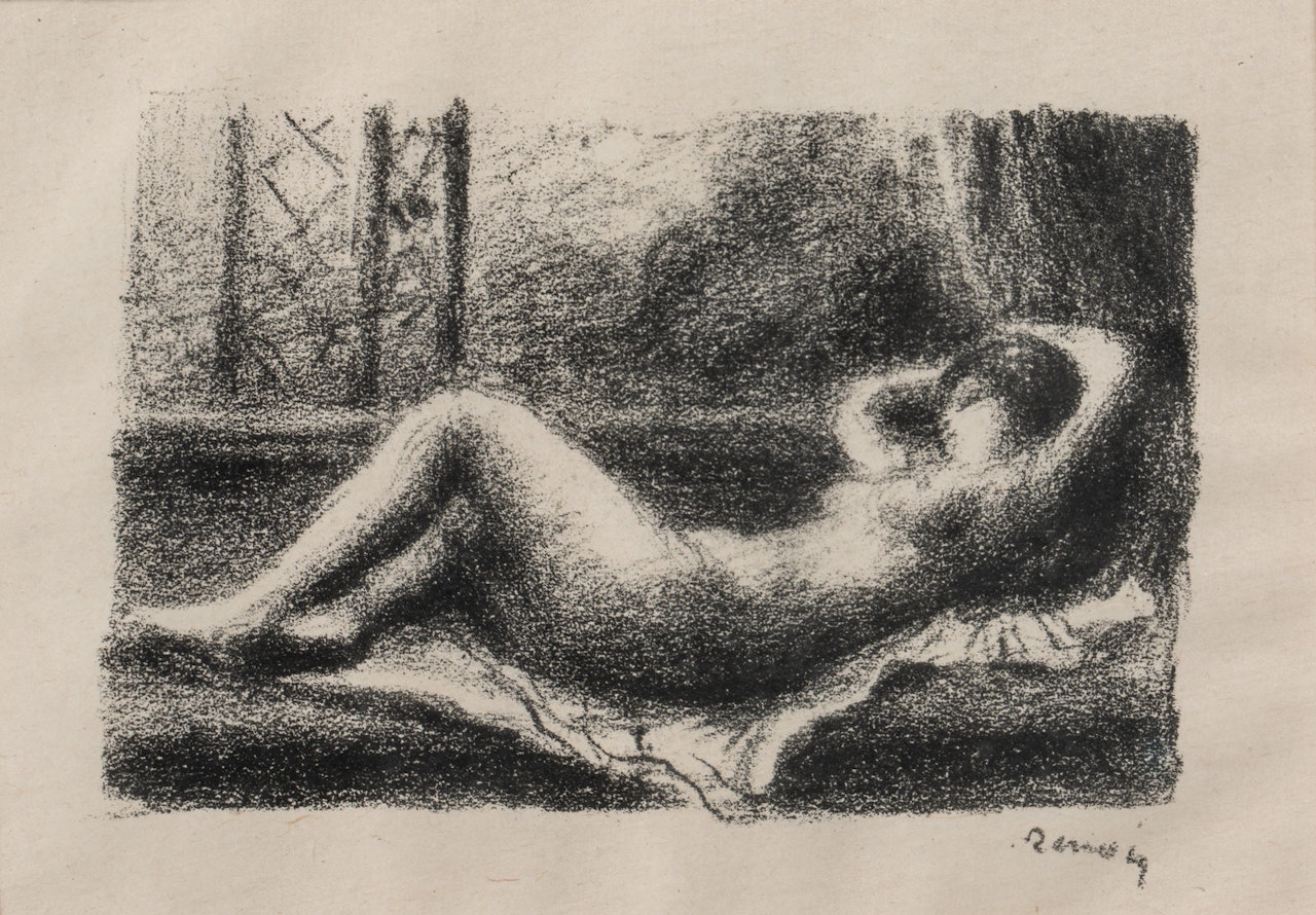 Odalisque by Pierre-Auguste Renoir
