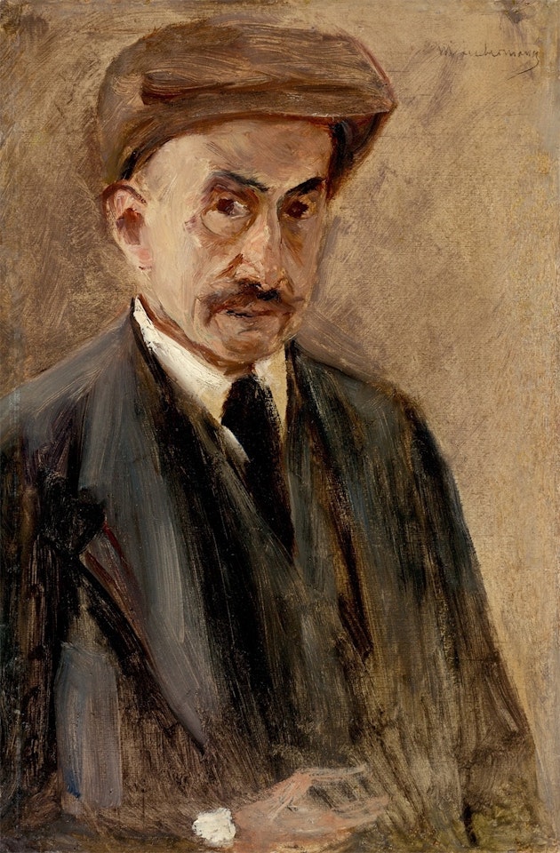 ”Selbstbildnis” by Max Liebermann