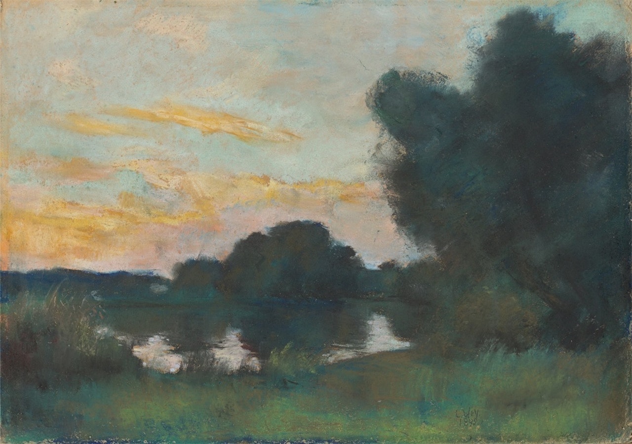 ”Märkischer See” by Lesser Ury