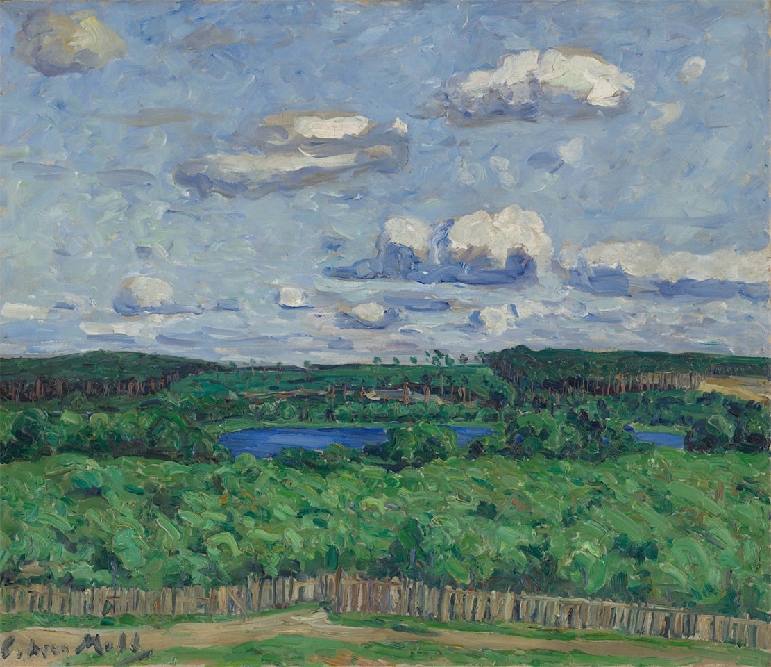 ”Wälder mit Havelsee” by Oskar Moll