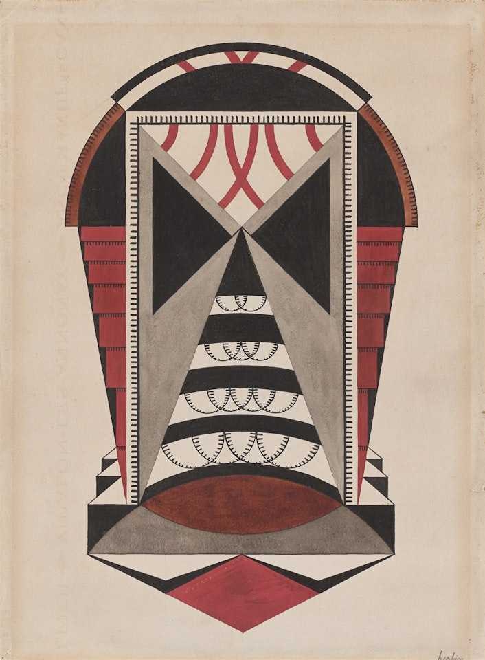 Composition géométrique by Auguste Herbin
