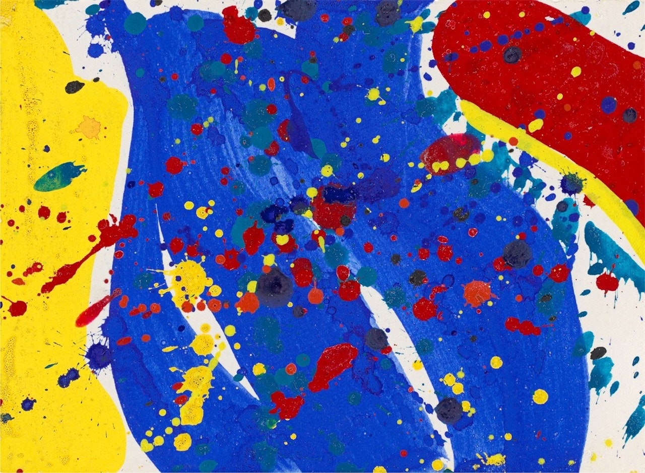 Untitled by Sam Francis