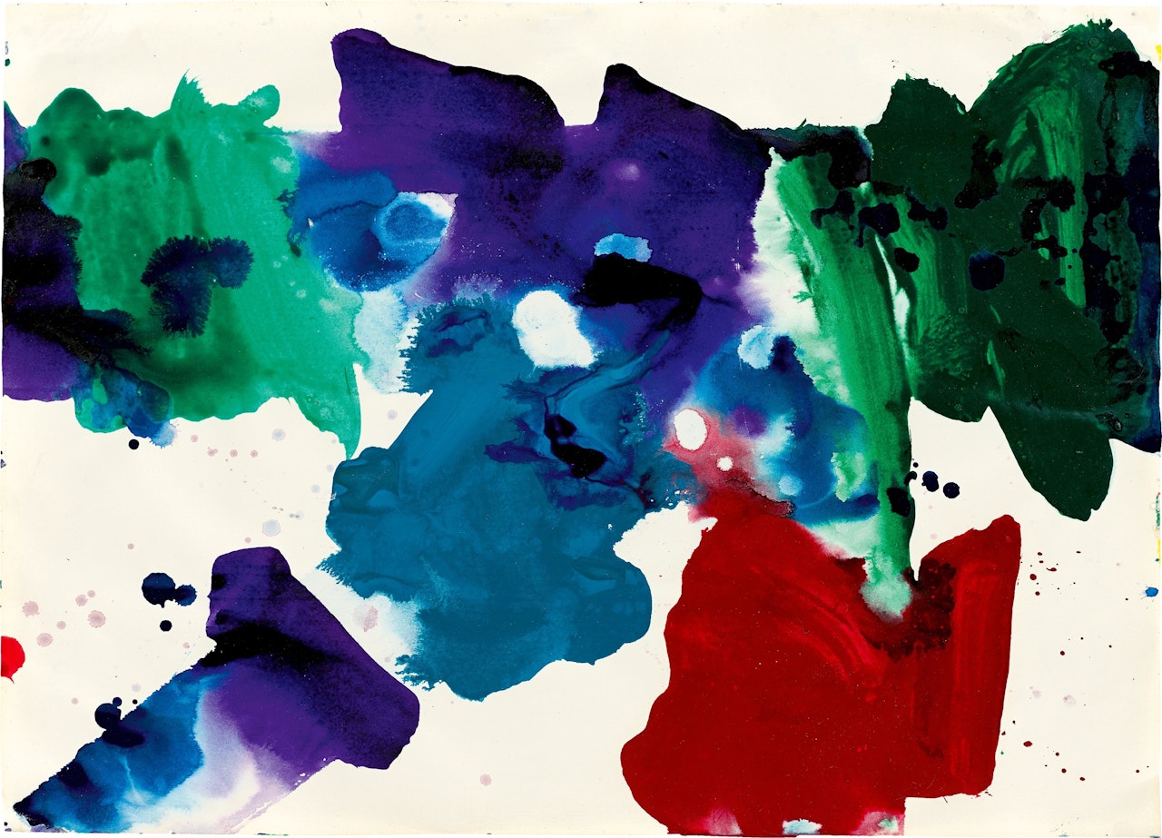 Untitled by Sam Francis