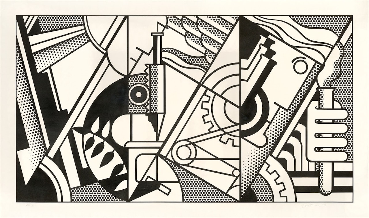 ”Peace through Chemistry III” by Roy Lichtenstein