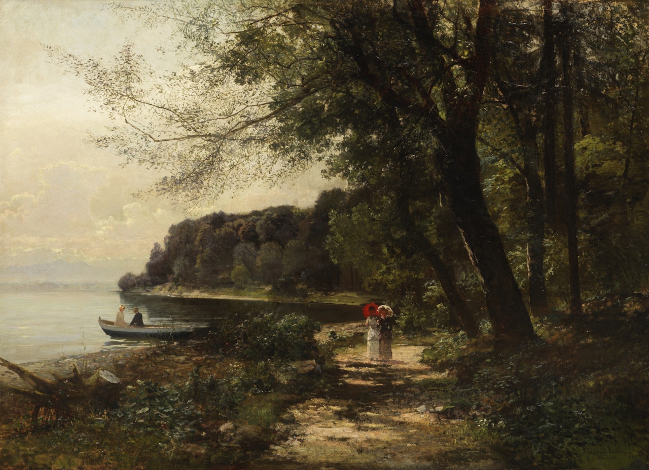 Sommertag am Starnberger See by Anders Andersen-Lundby