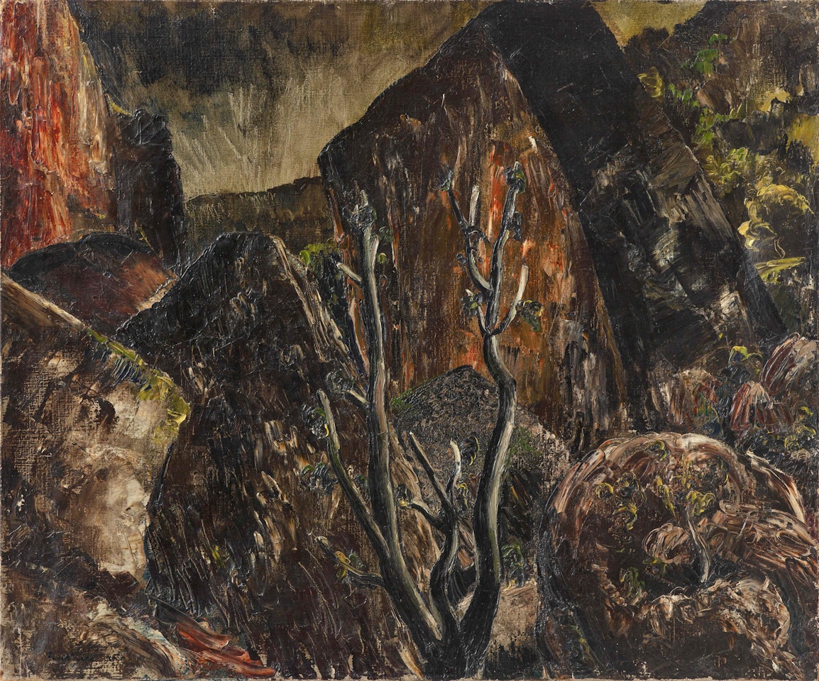 Paysage (Gorges du Tarn) by Jean Fautrier