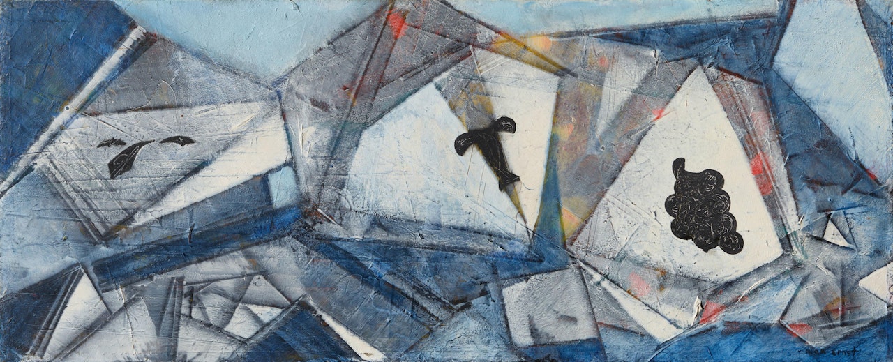 Les trois philosophes (Die drei Philosophen) by Max Ernst
