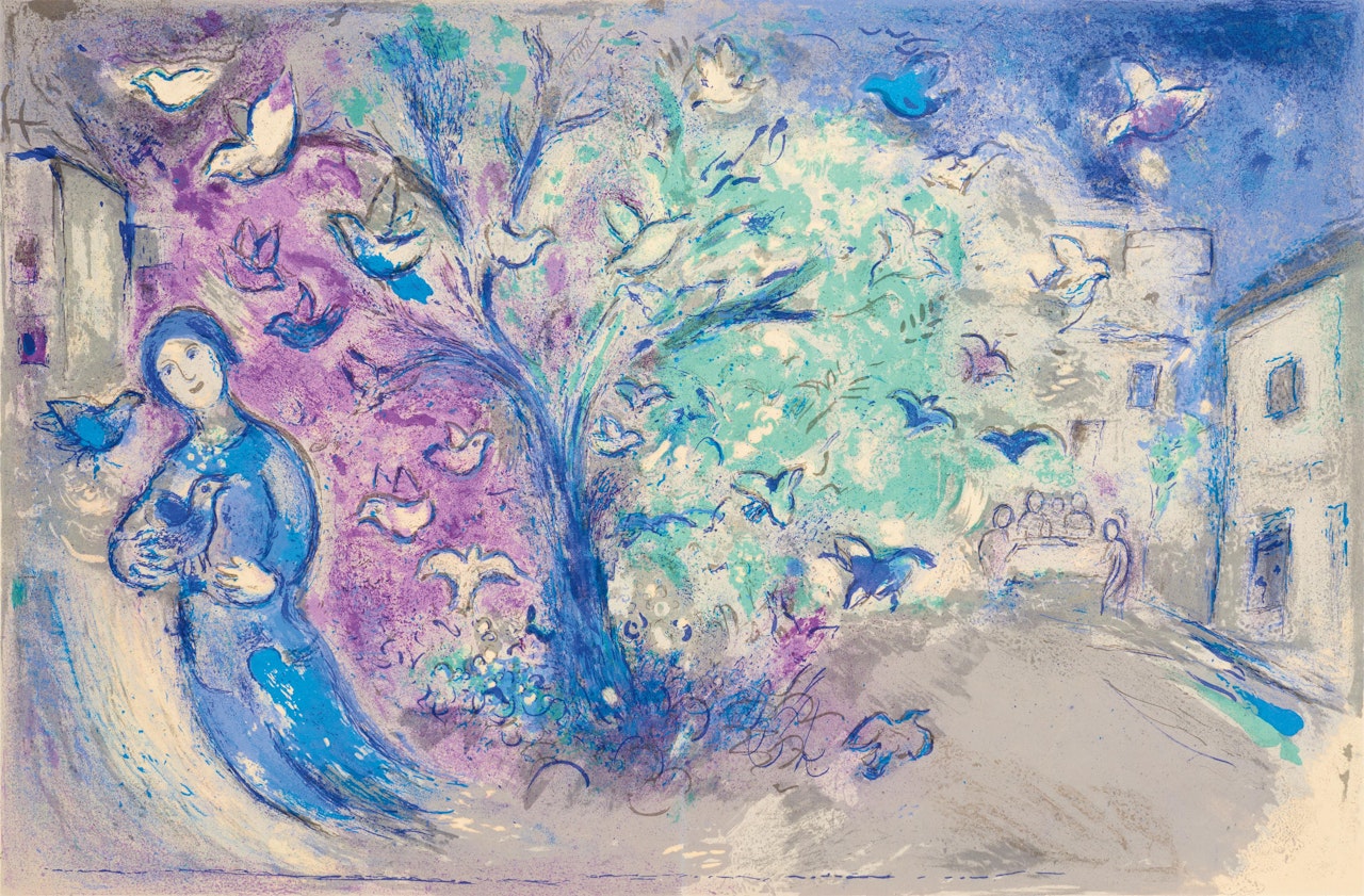 Daphnis and Chloé by Marc Chagall