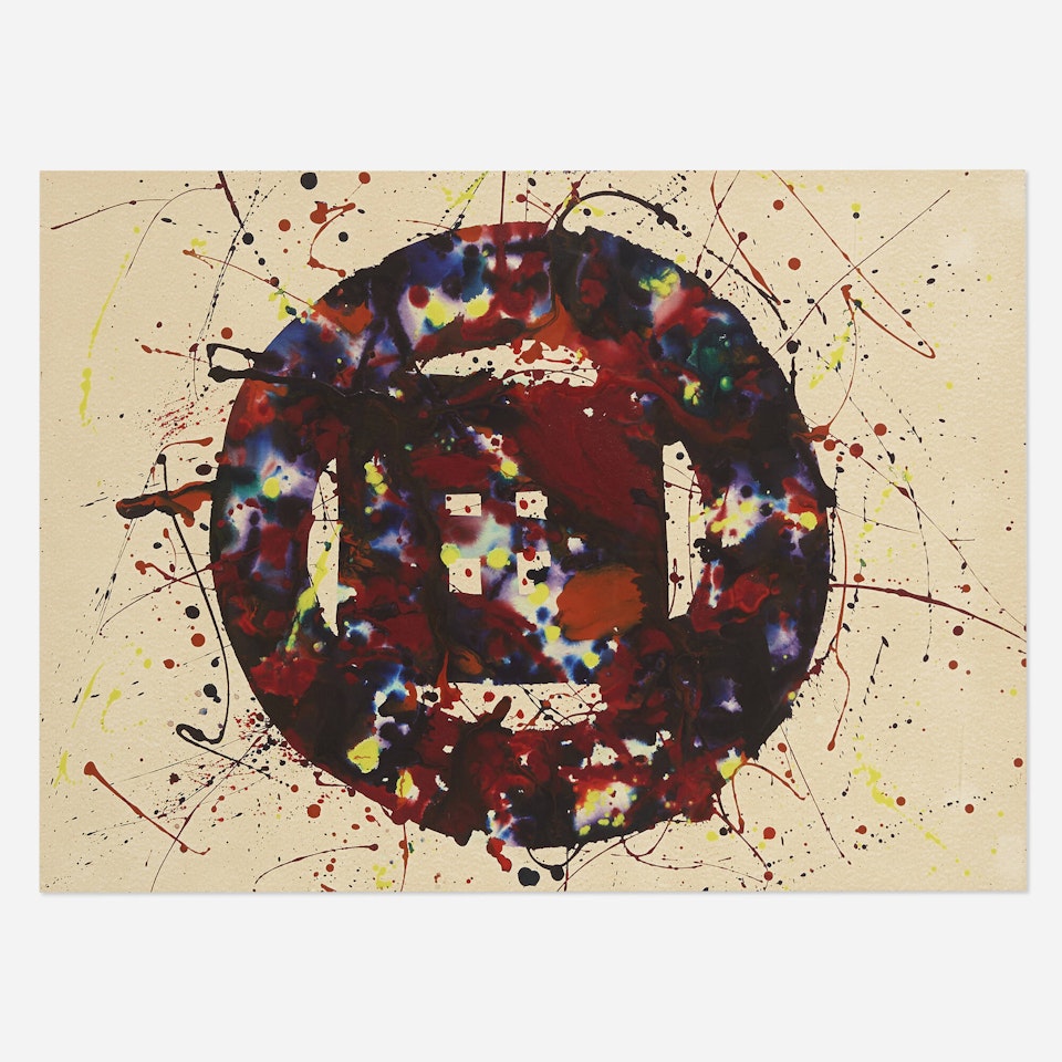 Untitled (SF76-524) by Sam Francis