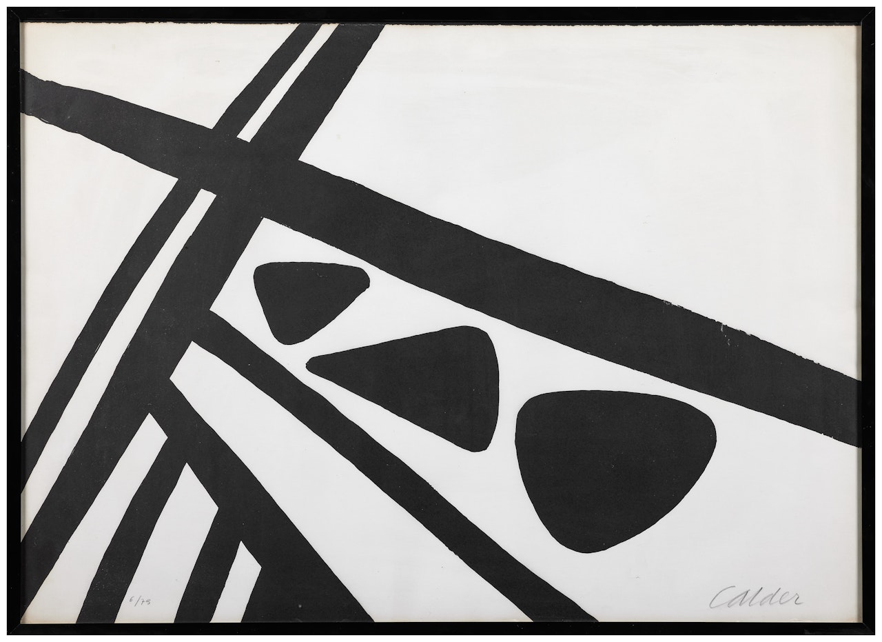 Charpente de fer by Alexander Calder