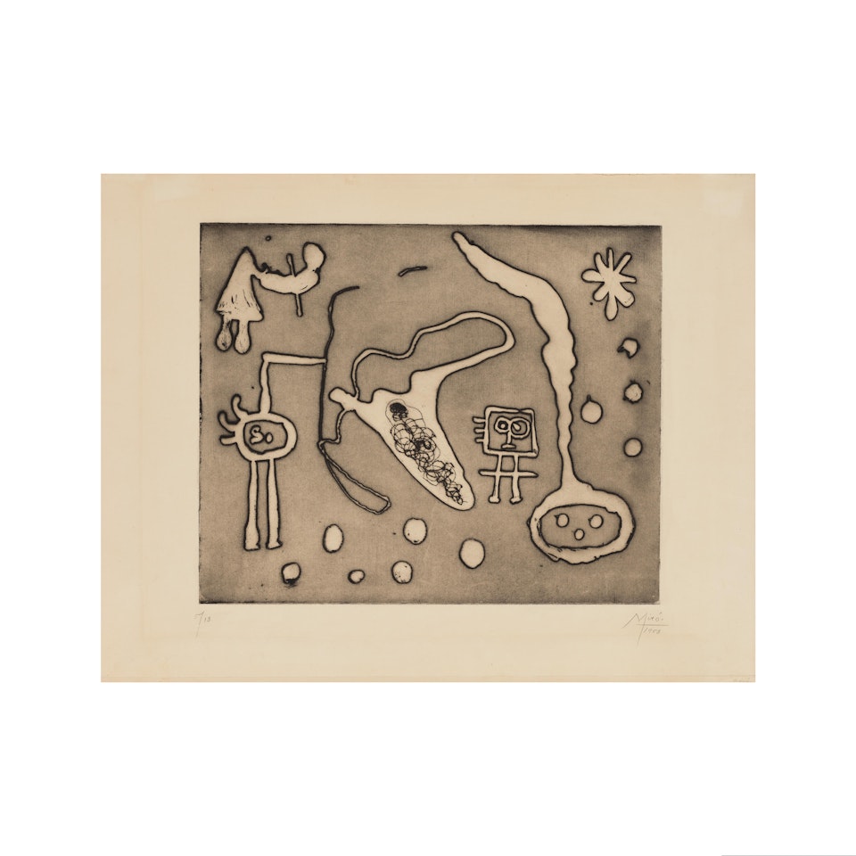 Planche II de la série II by Joan Miró