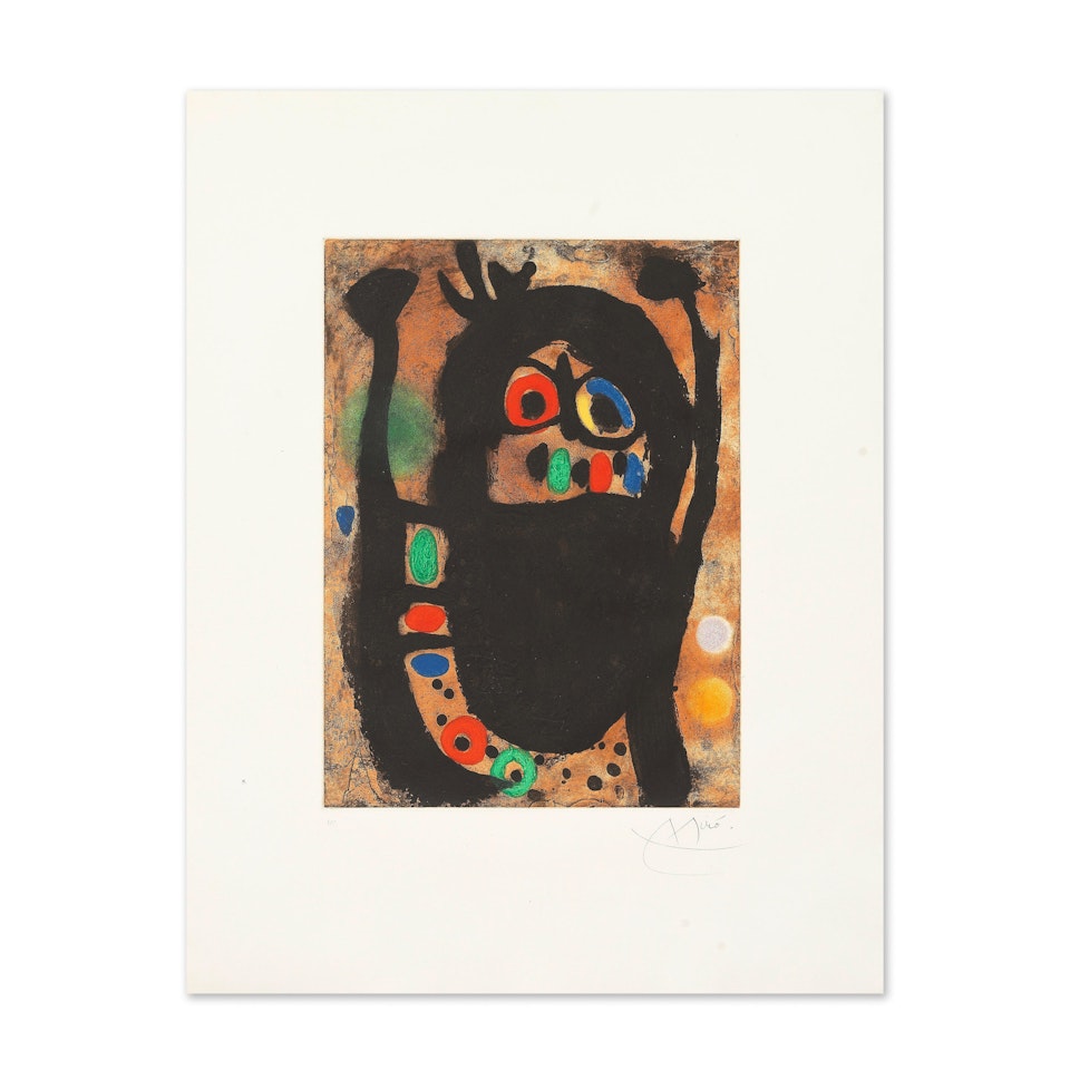 La femme aux bijoux by Joan Miró