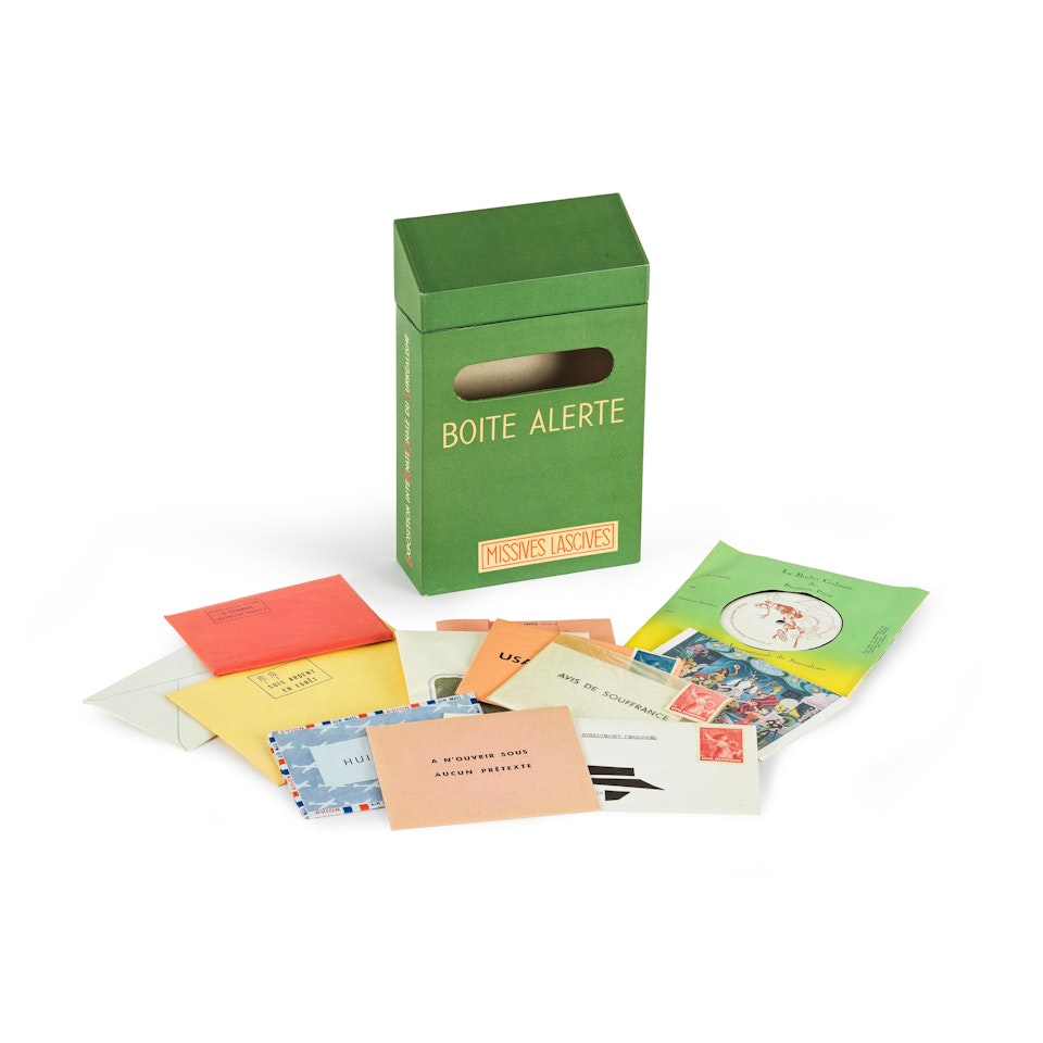 Boite Alerte, Missives Lascives by Marcel Duchamp