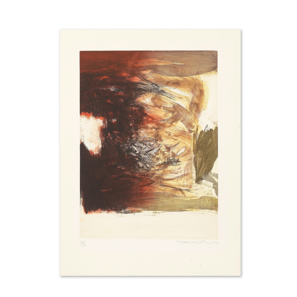 Sans Titre by Zao Wou-Ki
