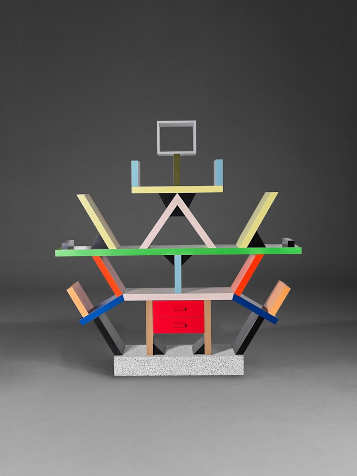 Bibliothèque Carlton by Ettore Sottsass