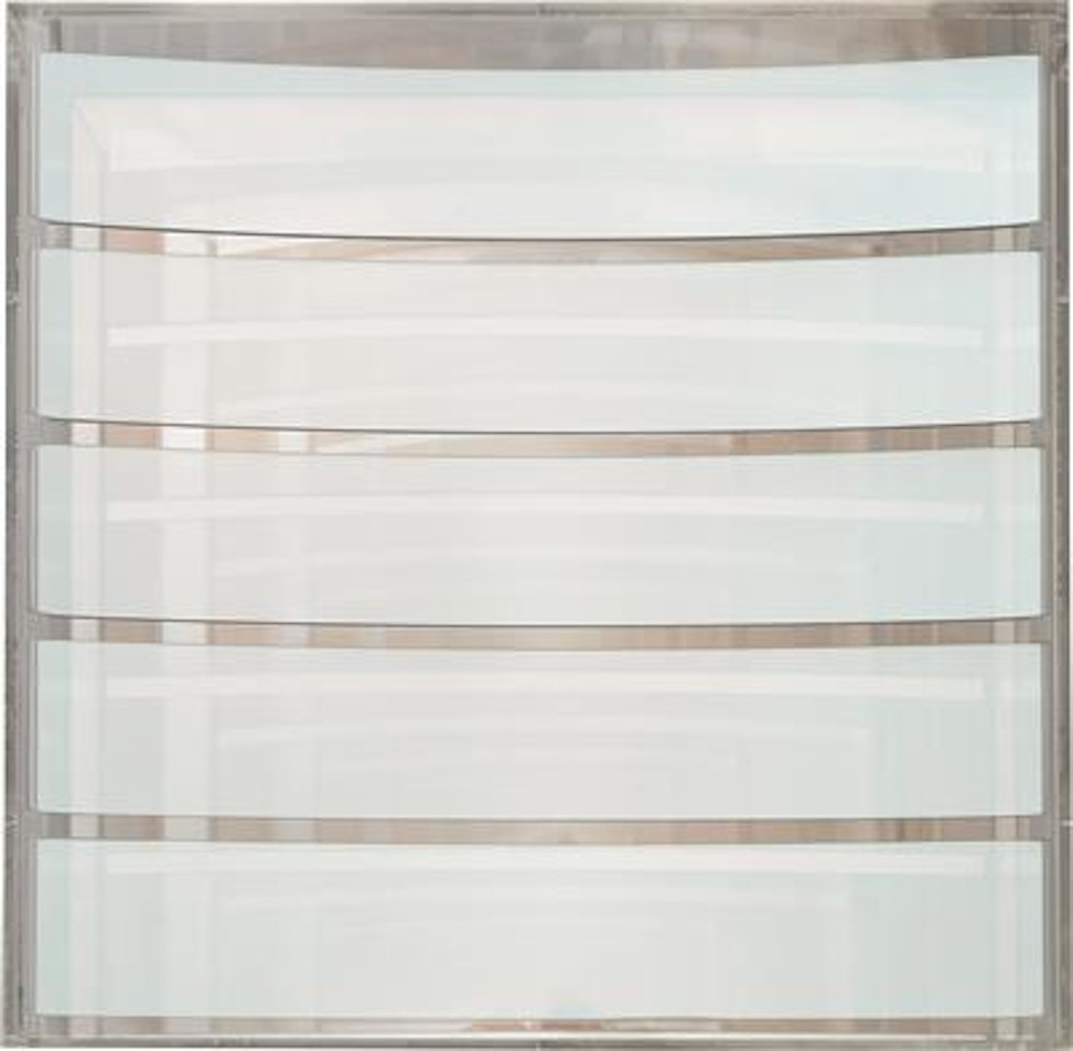 Mirror object by Adolf Luther