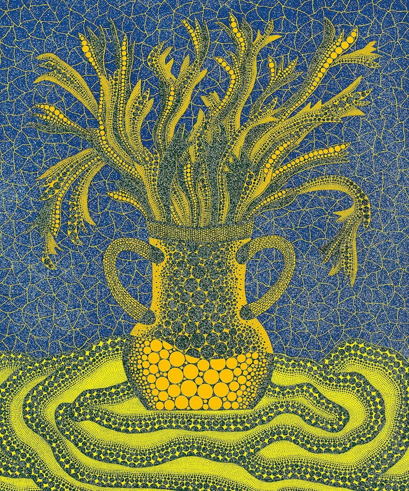 Flowers A by Yayoi Kusama