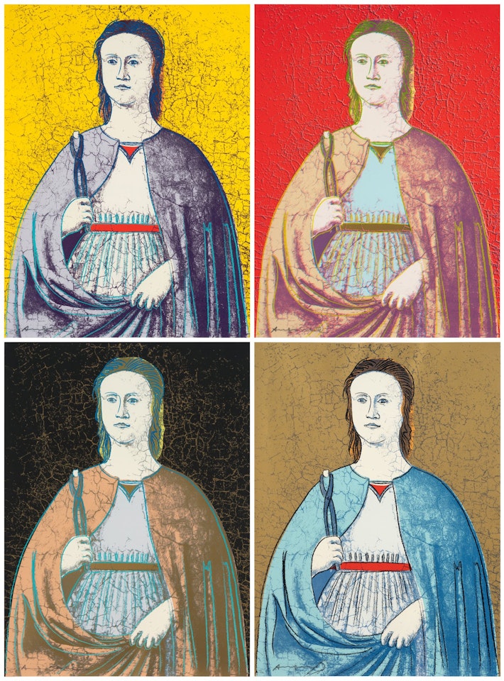 Saint Apollonia (F. & S. 330-333) by Andy Warhol